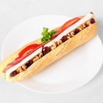 Briebaguette med bacon